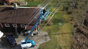 Antennmontage QTH sm4ssy